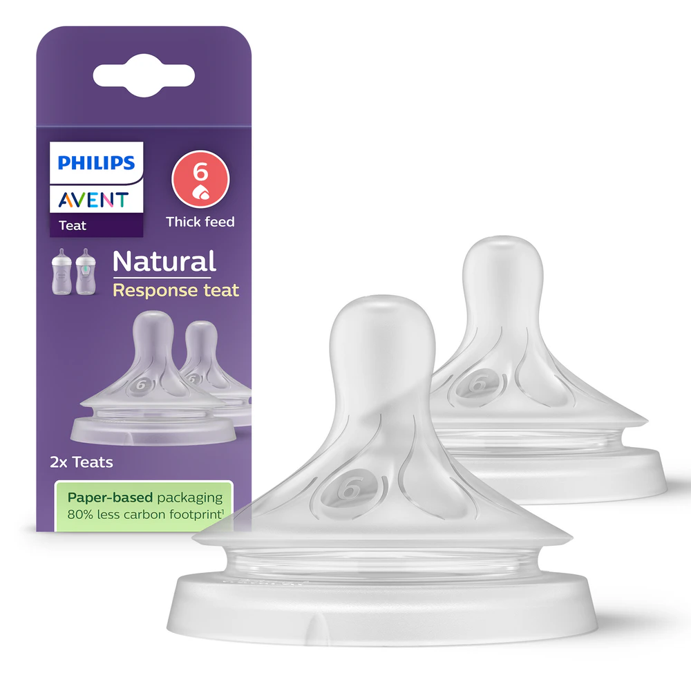 Natural Response Nipple x 2 (thick feed) SCY966/02